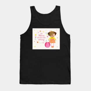 His Mercies are New Kids Scripture Art Tank Top